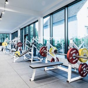 Gạch cao su Azfloor Rubber tile grey