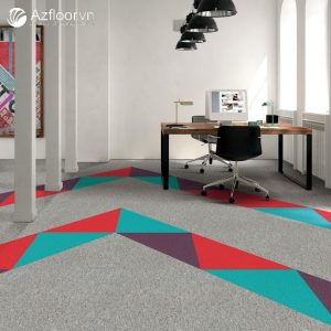 Thảm trải sàn nylon solid carpet tile