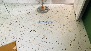 sàn nhựa terrazzo lót spa quận 5