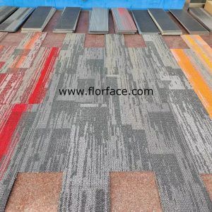 thảm trải sàn xọc xám