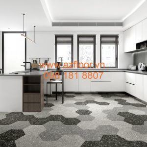 sàn đá mài terrazzo