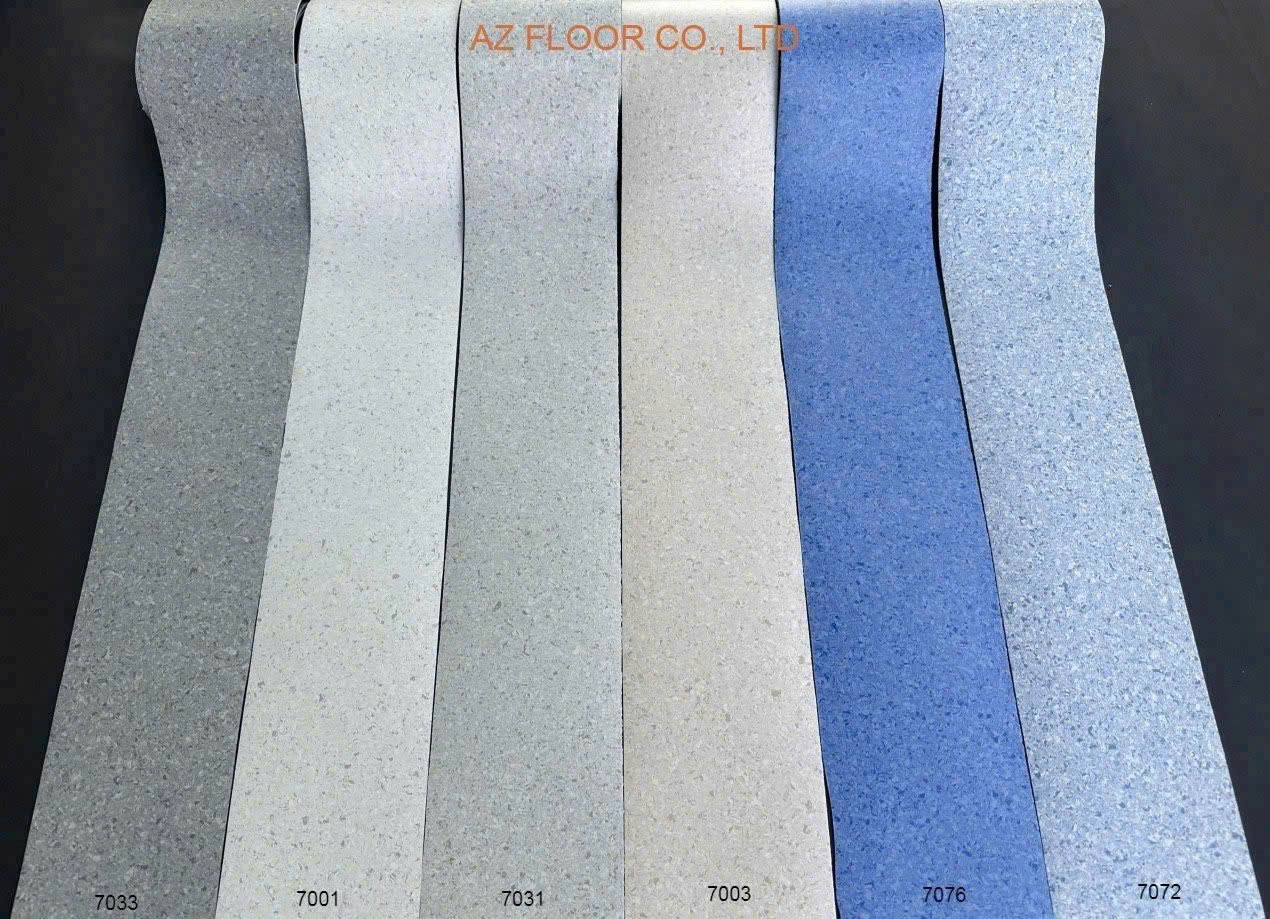 Sàn cuộn y tế có liền