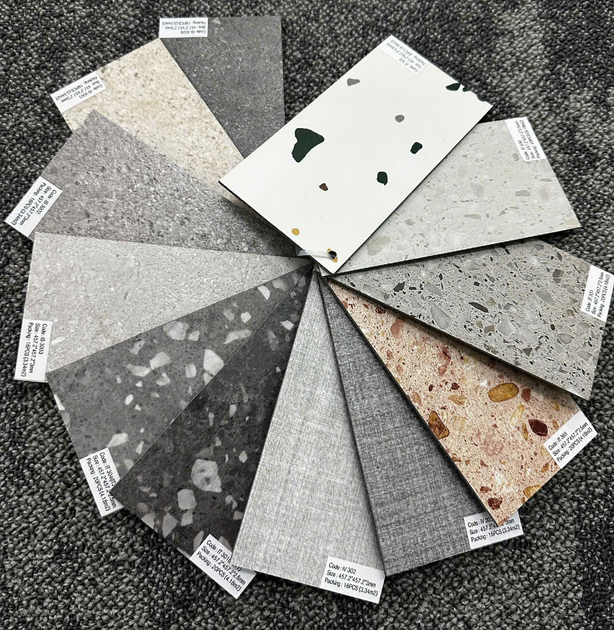 Sàn nhựa giả bê tông IS3009-AZFloor