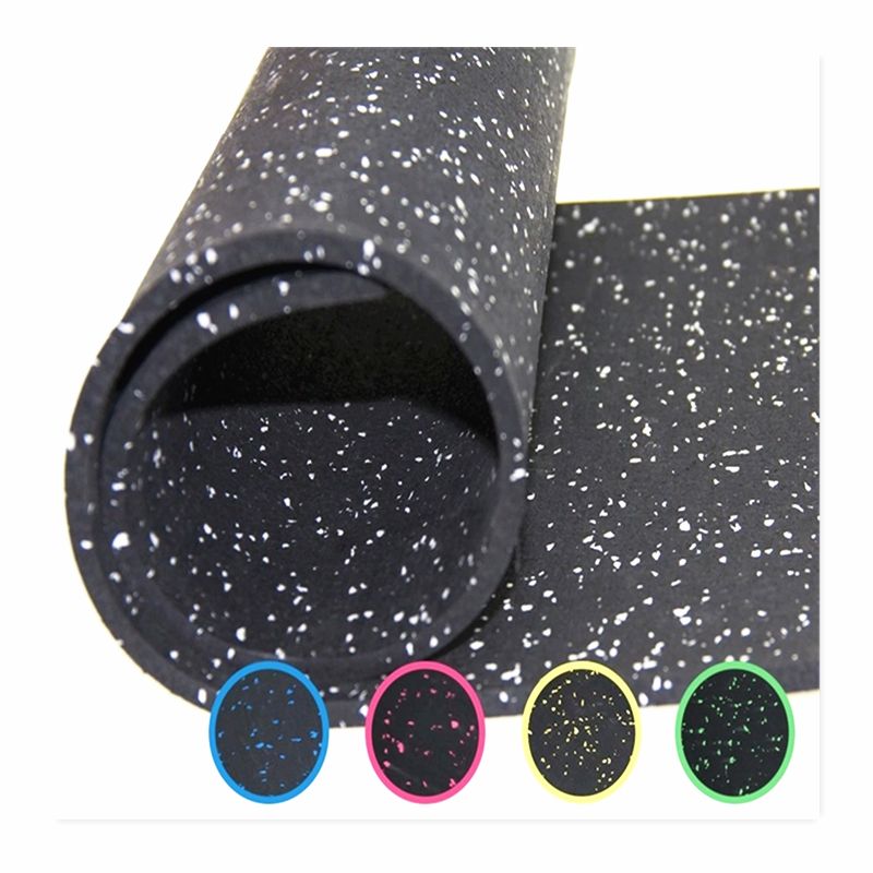 Sàn Vinyl Phòng Gym dạng cao su rubber
