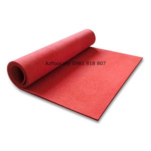 thảm cao su màu đỏ red