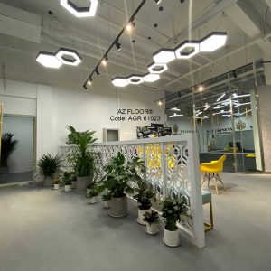 thảm rubber epdm xám văn phòng