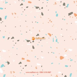 sàn terrazzo màu hồng