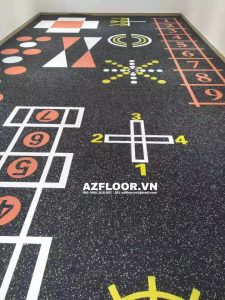 thảm cao su phòng gym epdm