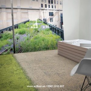 thảm tấm xanh lá cỏ urban