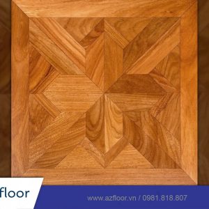 Sàn gỗ hoa văn parquet gõ