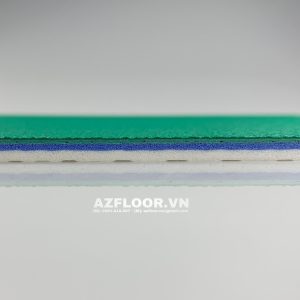 thảm cầu lông az1309 green