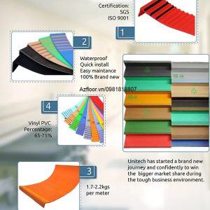 thảm mũi cầu thang pvc