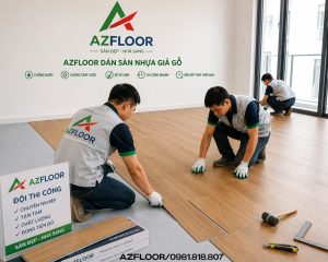 Azfloor dán sàn nhựa giả gỗ