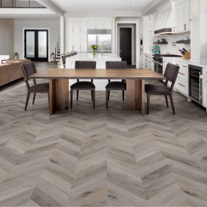 sàn nhựa vinyl chevron