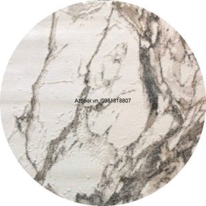 thảm tròn hoa văn