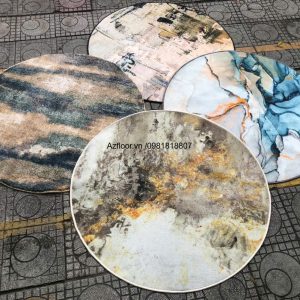 thảm tròn trang trí