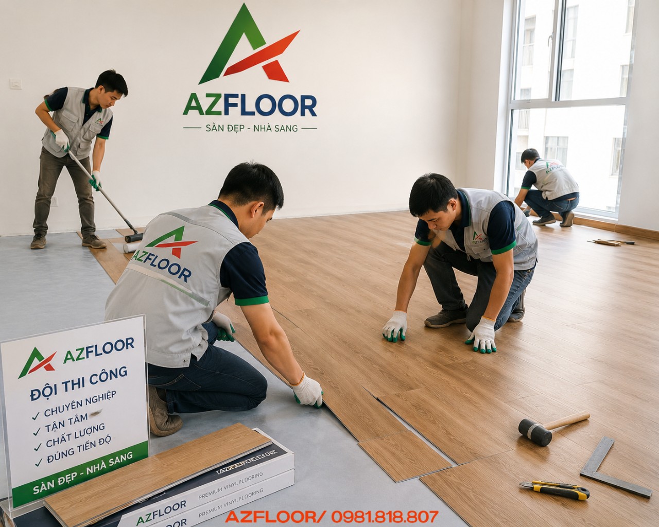 azfloor lát sàn giả gỗ