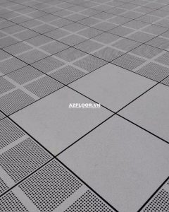 Sàn nâng nhôm có nên tạo viền cạnh