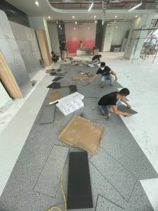 Sàn nhựa hèm khóa 5MM