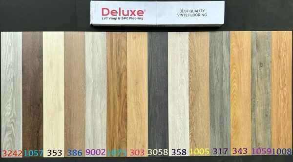 nhựa lót sàn giả gỗ Deluxe tile