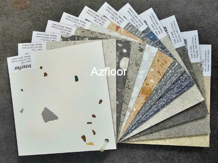 nhựa lót sàn giả terrazzo
