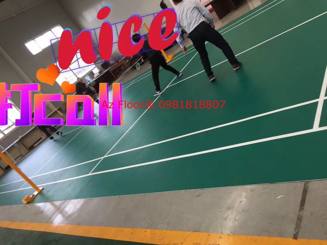 Sàn thảm cầu lông badminton