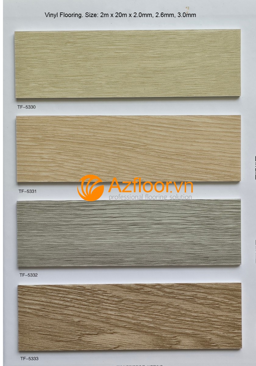 sàn nhựa cuộn 3li vân gỗ