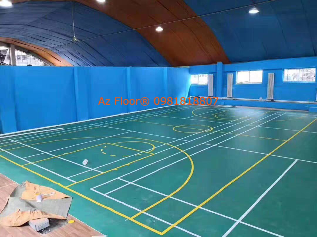 Thảm lót sân cầu lông badminton