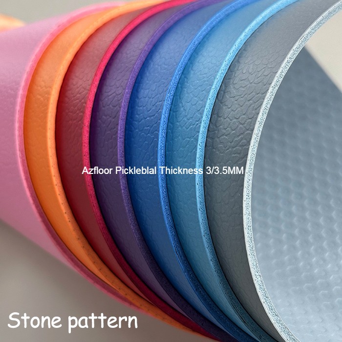 thảm vinyl pickleblal thickness 3mm3, 3.5mm
