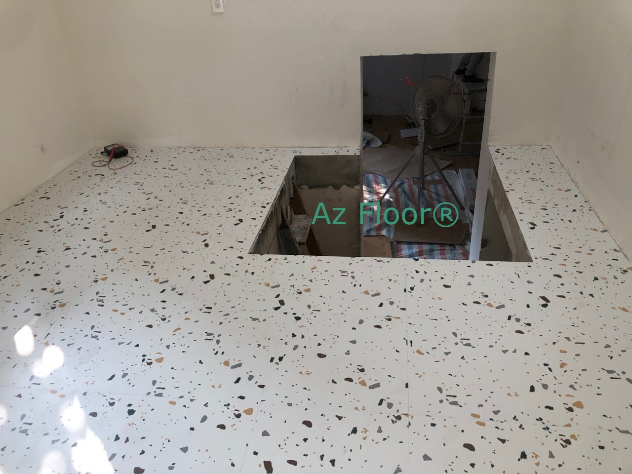 sàn terrazzo pvc