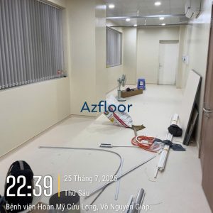 sàn vinyl bệnh viện 35021