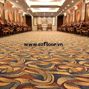 thảm sàn hoa văn