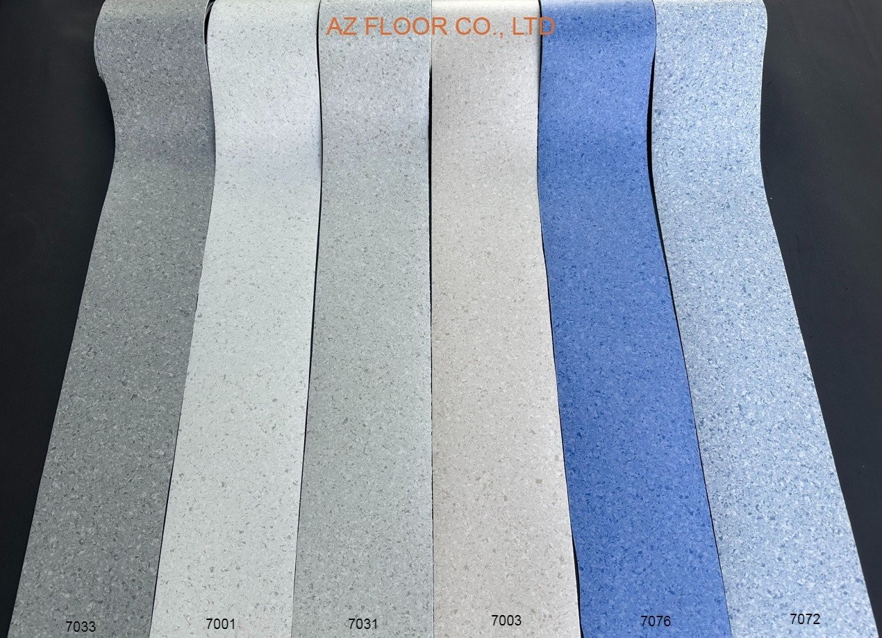 Mã màu sàn vinyl kháng khuẩn bệnh viện