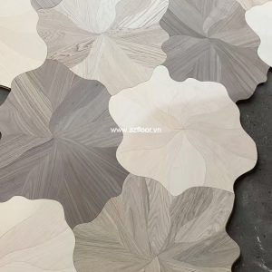 sàn gỗ hoa văn lotus engineer