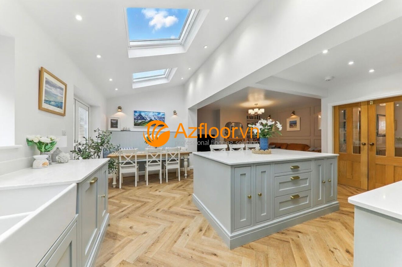 sàn nhựa xương cá azfloor