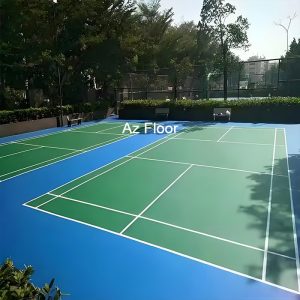 thảm cầu lông ngoài trời