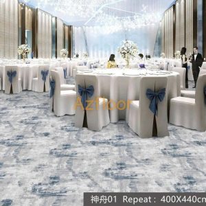 thảm trải sàn hoa văn nhà hàng