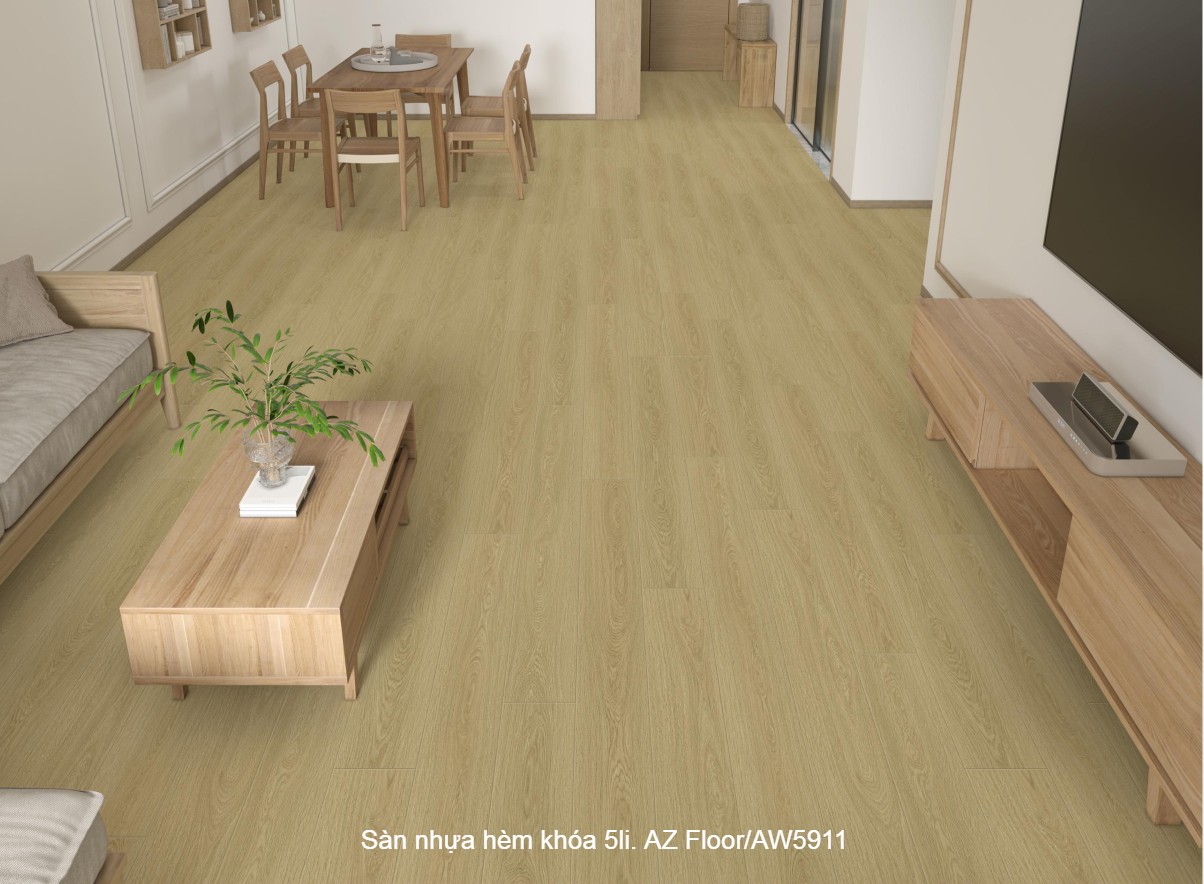 Sàn nhựa giả gỗ tại Hanoi AW5911