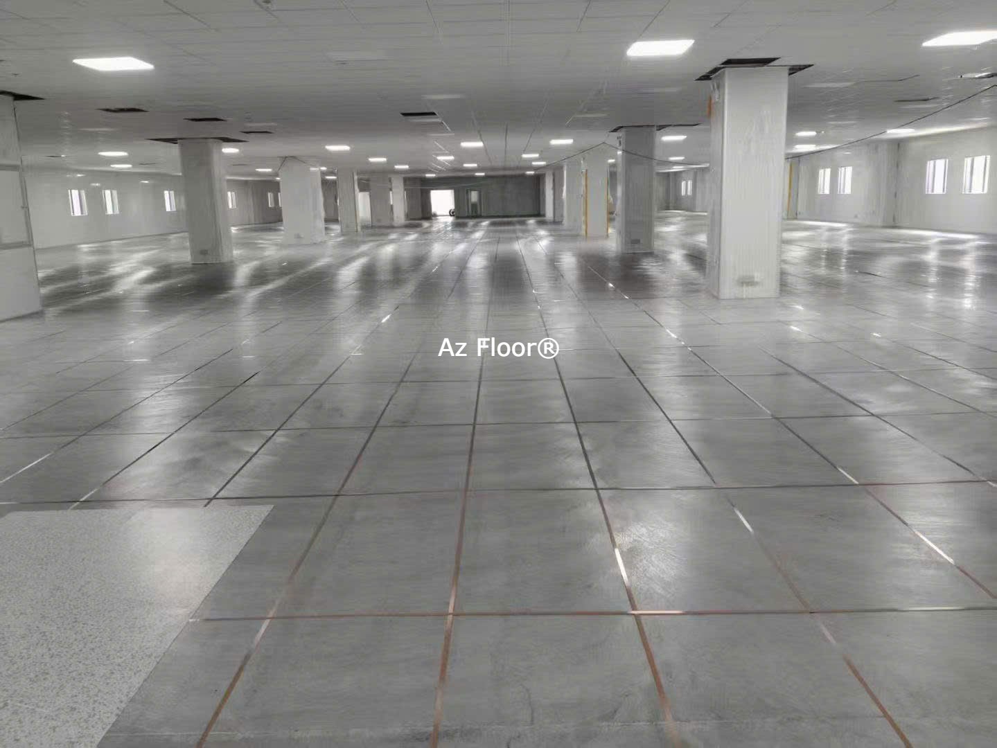 san_vinyl_tinh_dien_esd_tile_thucte sàn vinyl chống tĩnh điện esd tile sợi đồng