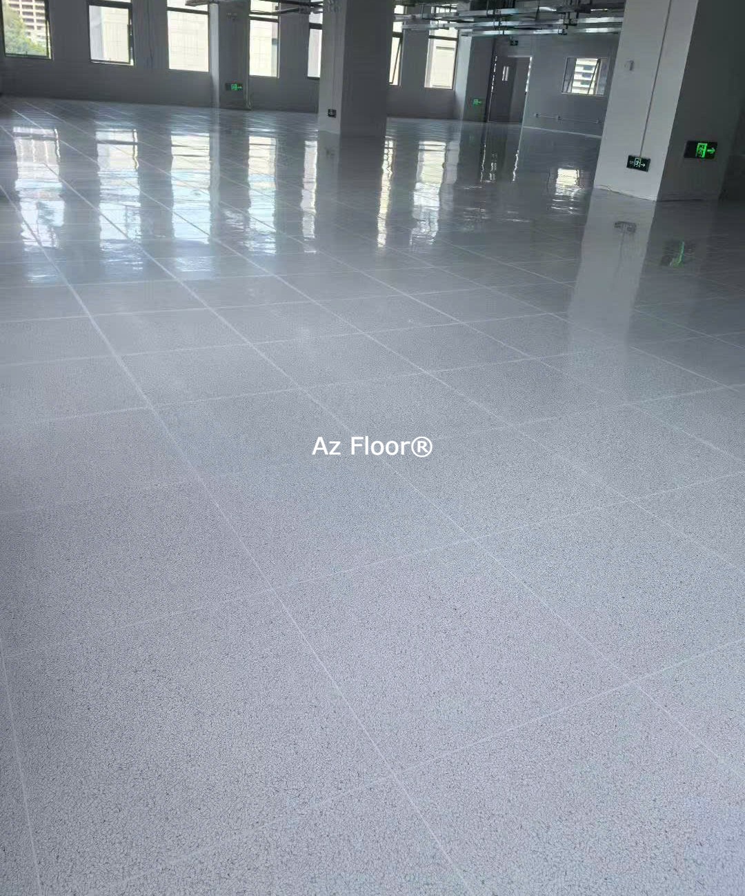 san_vinyl_tinh_dien_thuc_te sàn vinyl chống tĩnh điện esd tile thực tế