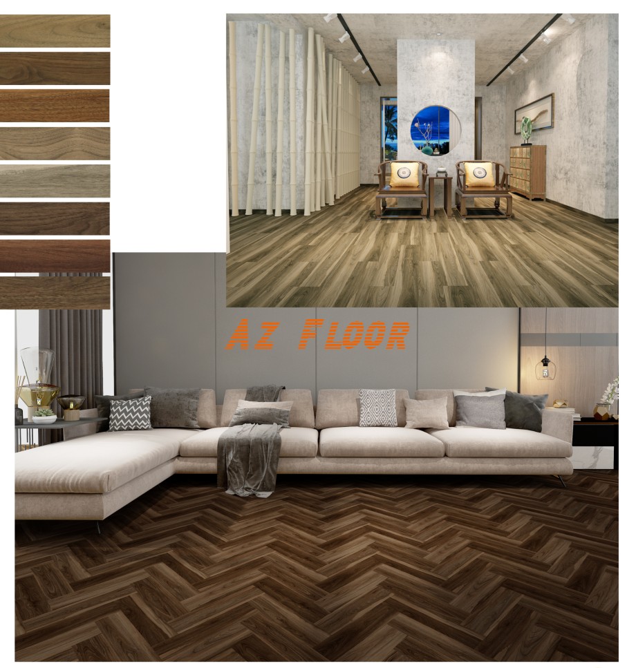 gạch nhựa vinyl giả gỗ