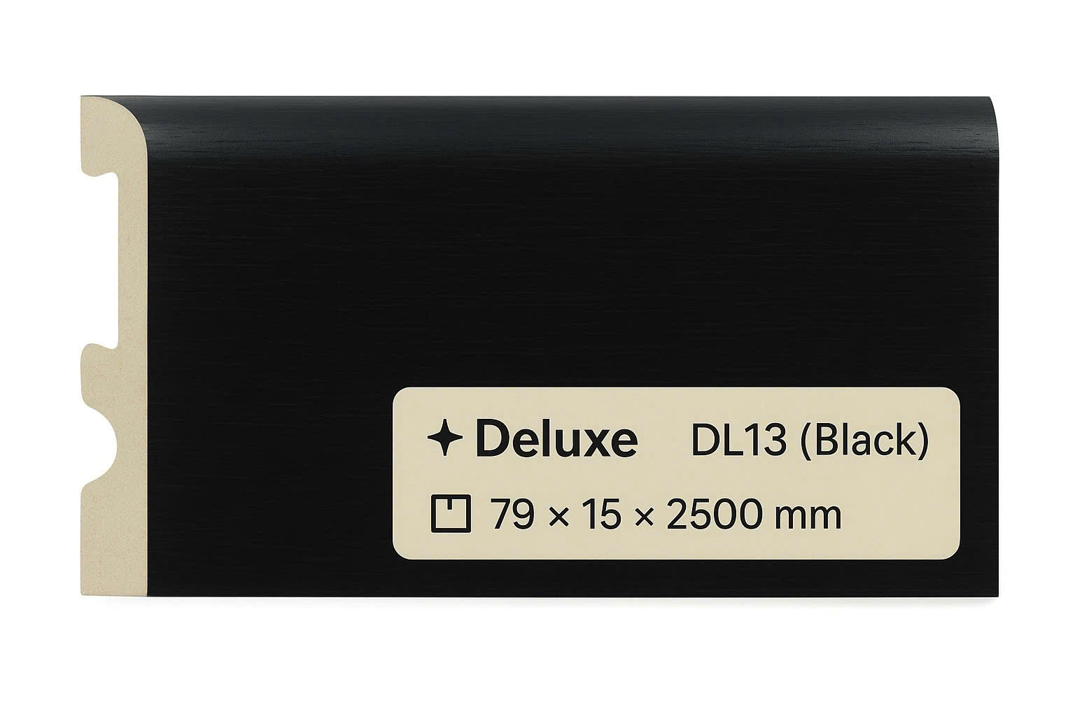 Len chân tường Deluxe DL13 (Black)