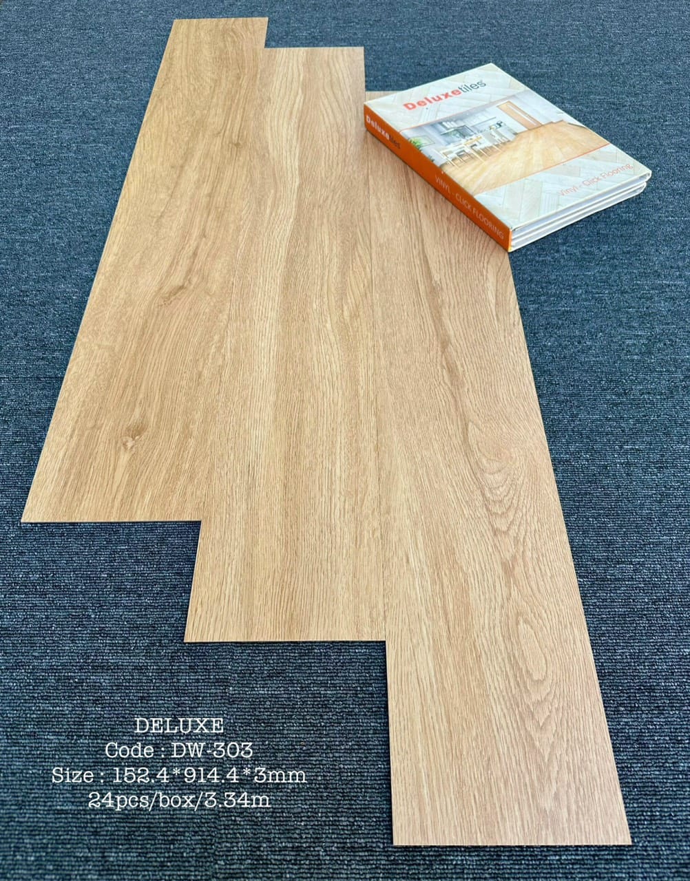 Sàn vinyl giả gỗ Deluxe DW303
