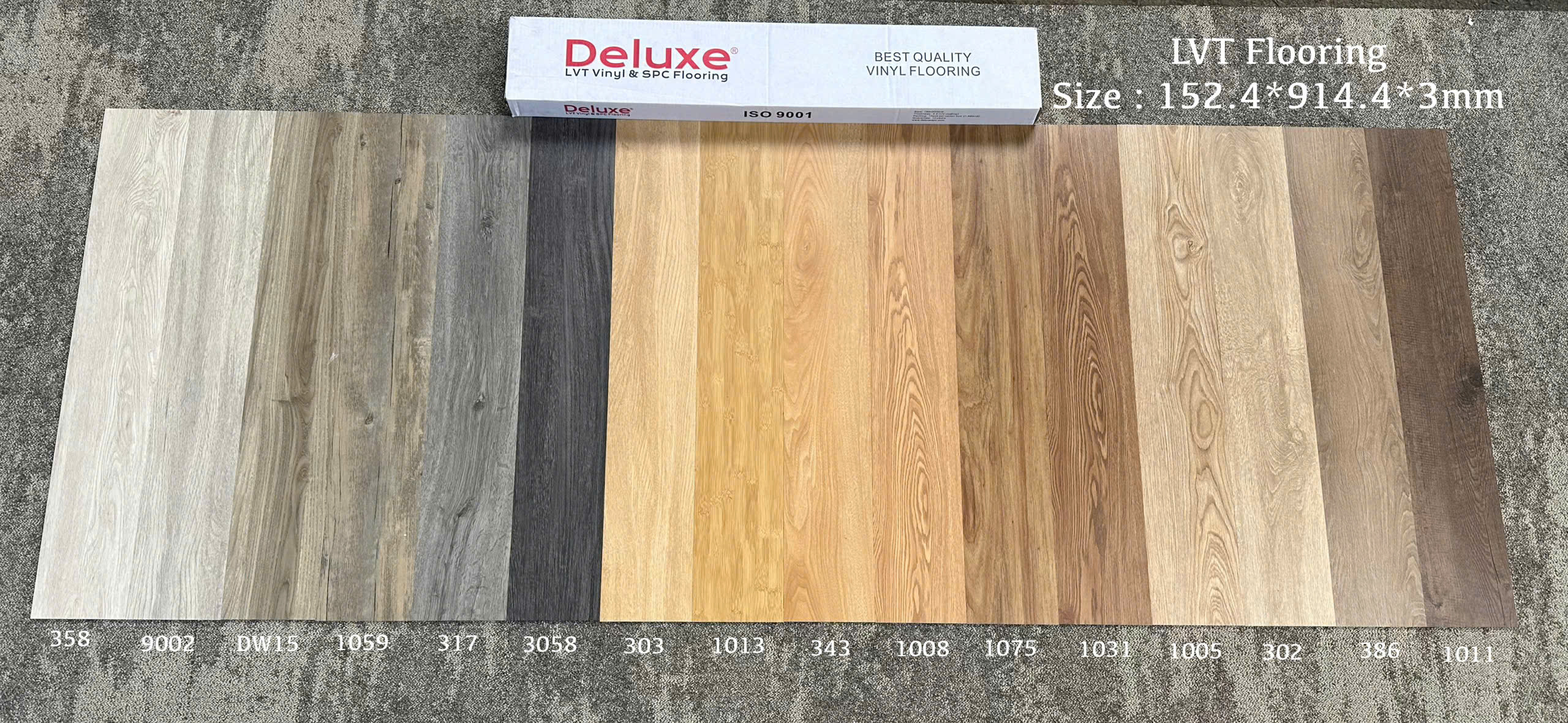 sàn nhựa vinyl giả gỗ Deluxe 