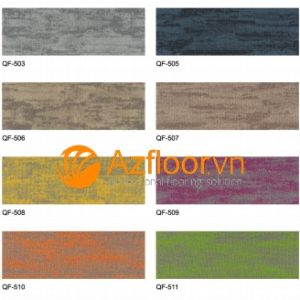 bảng màu thảm sàn QF500