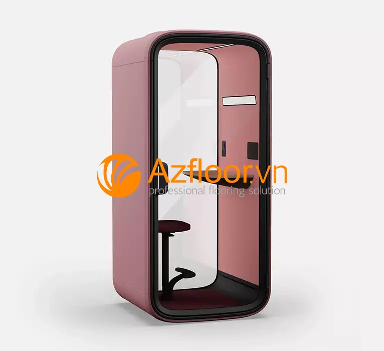 phonebooth màu hồng