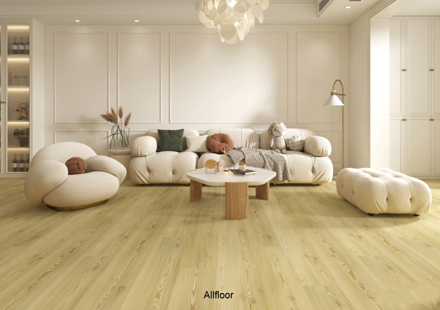 sàn nhựa giả gỗ dán keo 3li allfloor