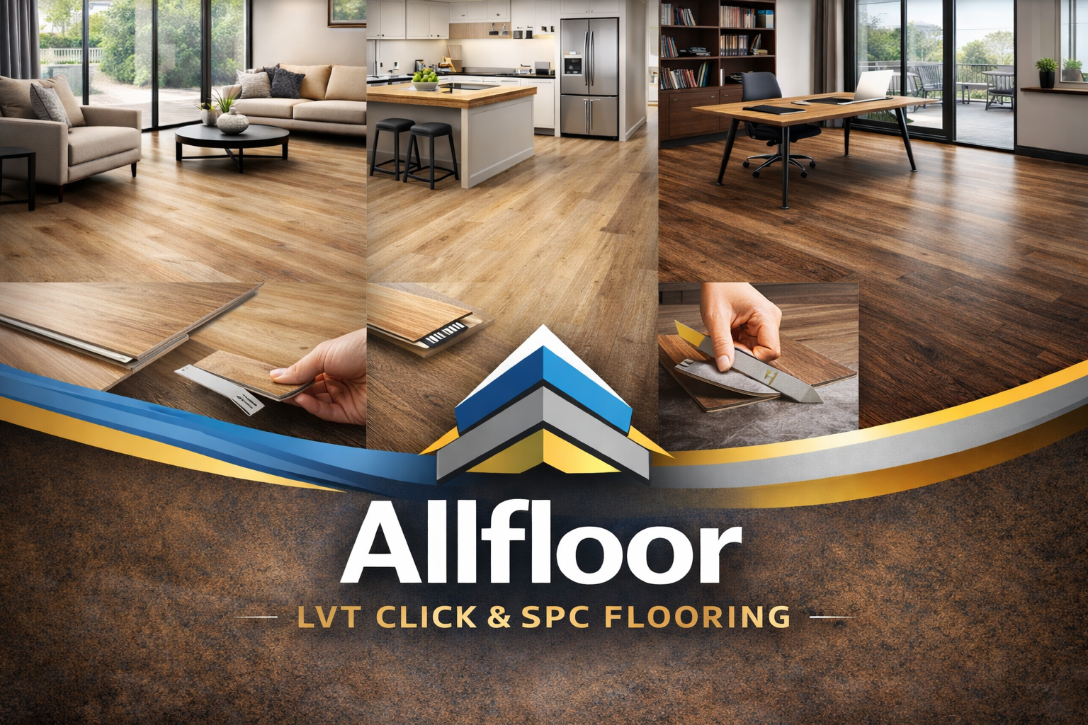 Sàn nhựa giả vân gỗ LVT & SPC Allfloor