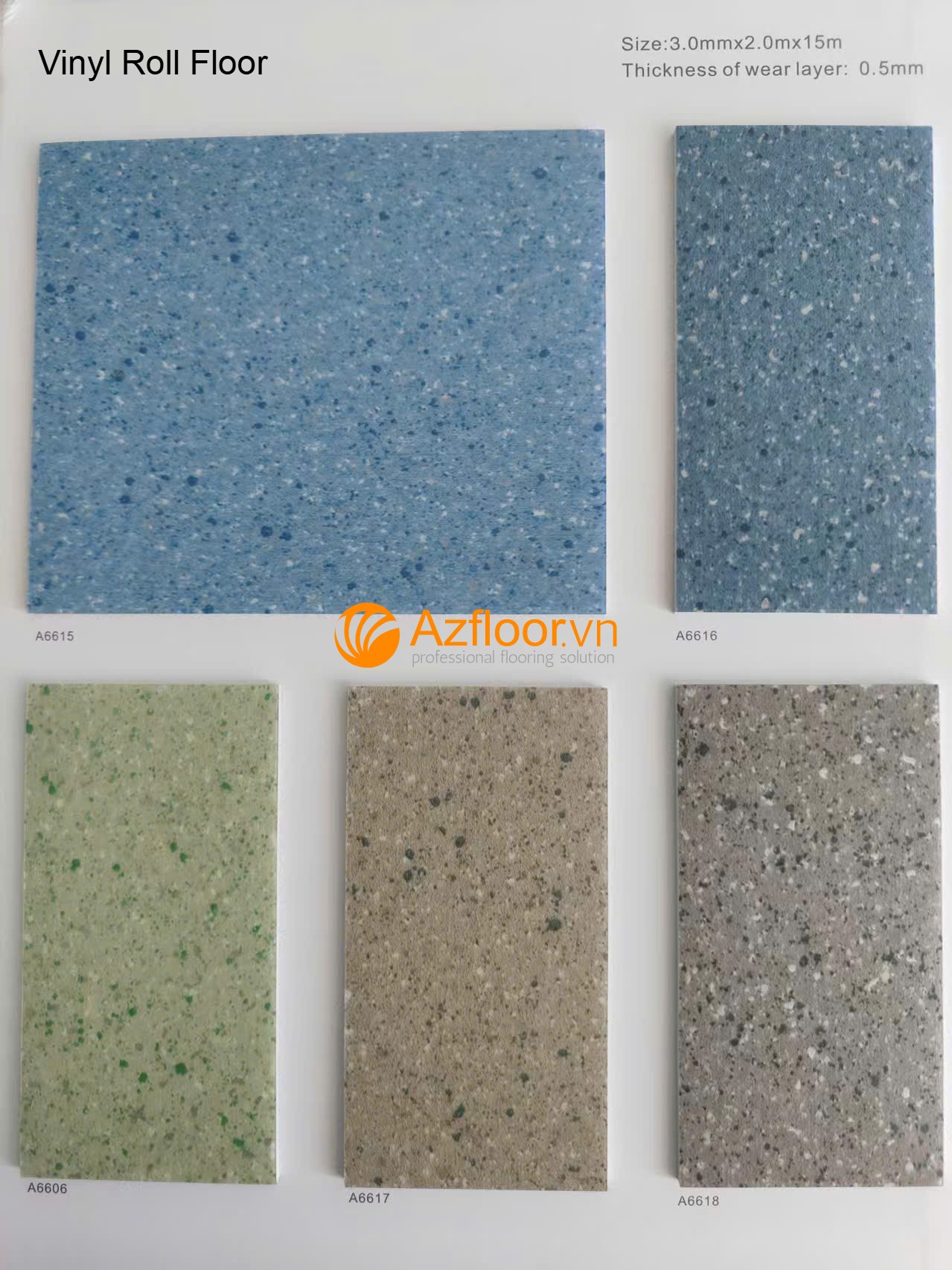 sàn vinyl cuộn 3mm kháng khuẩn