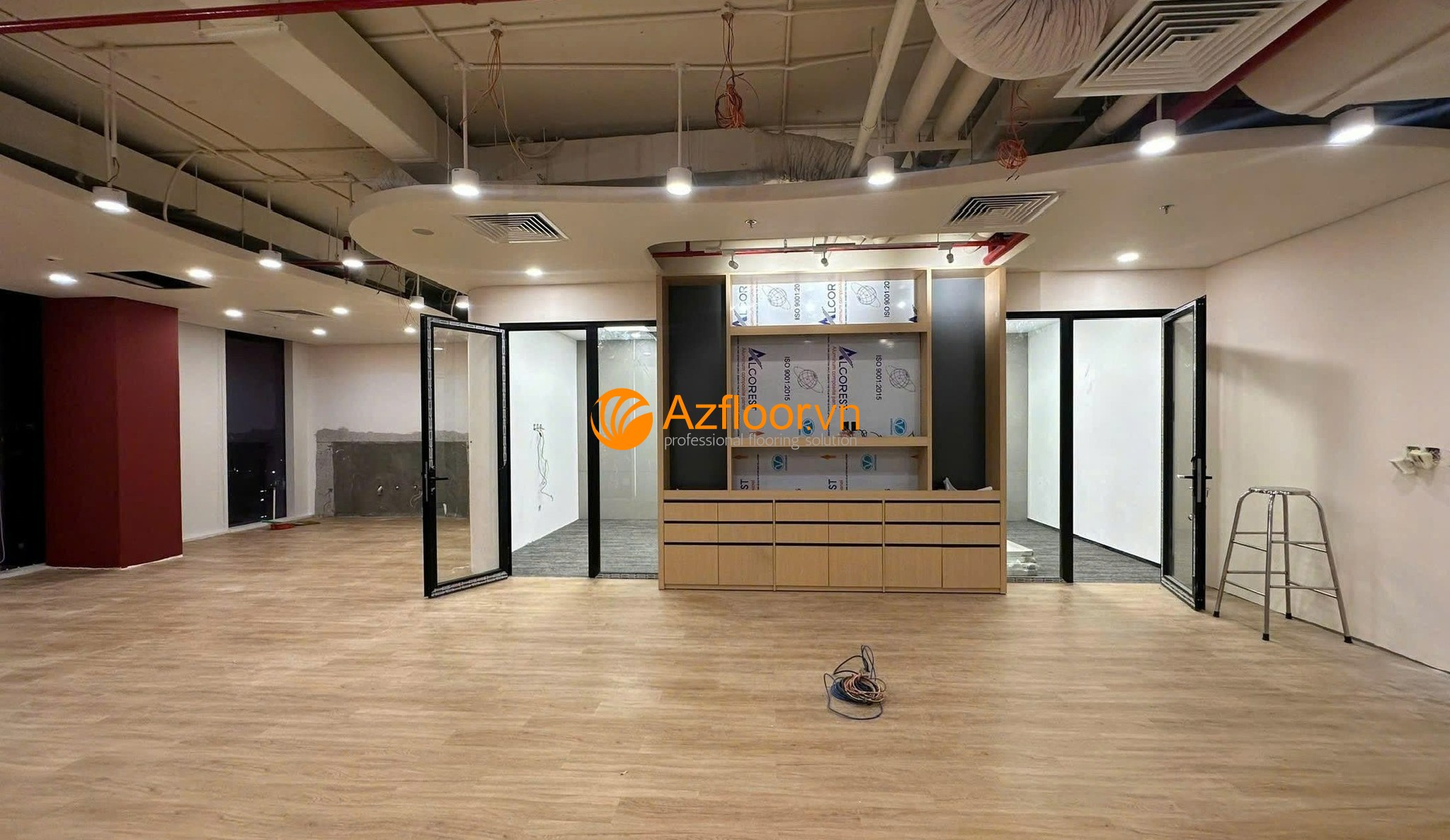 Sàn vinyl giả vân gỗ lvt flooring 